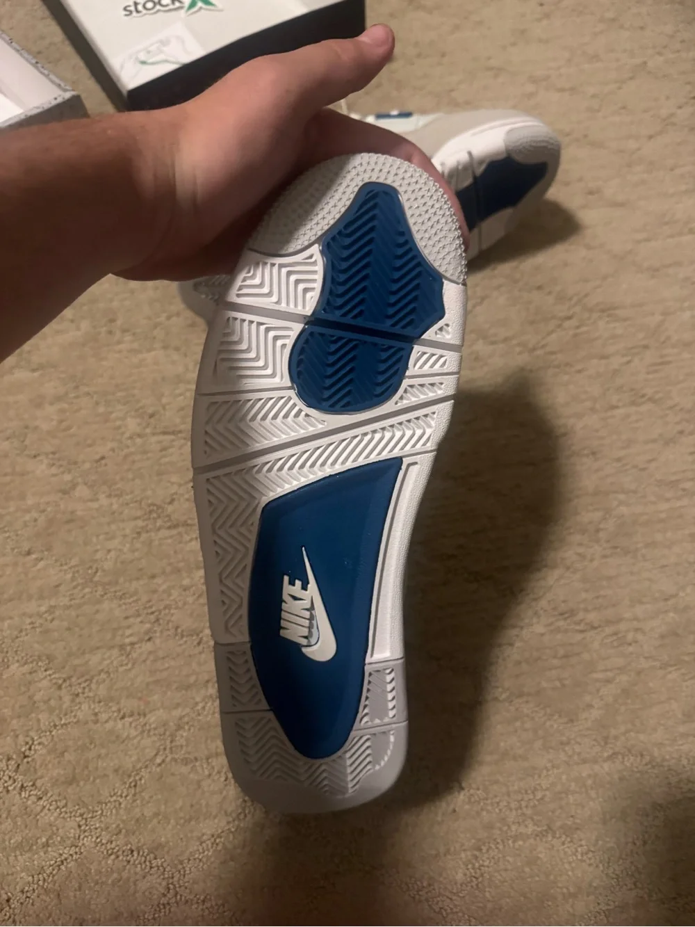 Jordan 4 military blue